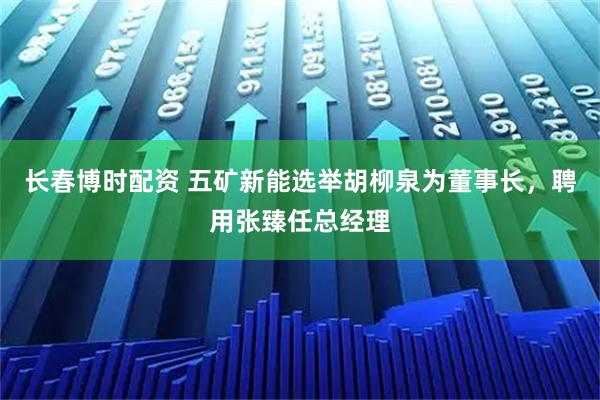 长春博时配资 五矿新能选举胡柳泉为董事长，聘用张臻任总经理